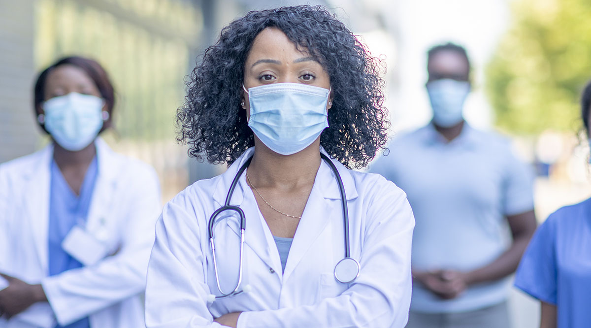 How COVID-19 threatens the careers of women in medicine style=